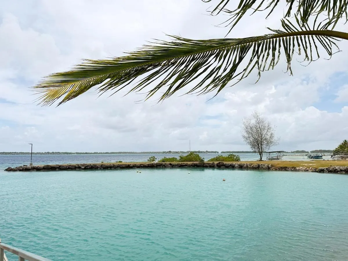 Charming Cozy Beachfront Studio With Parking And Wifi Bora Bora 0*,  French Polynesia