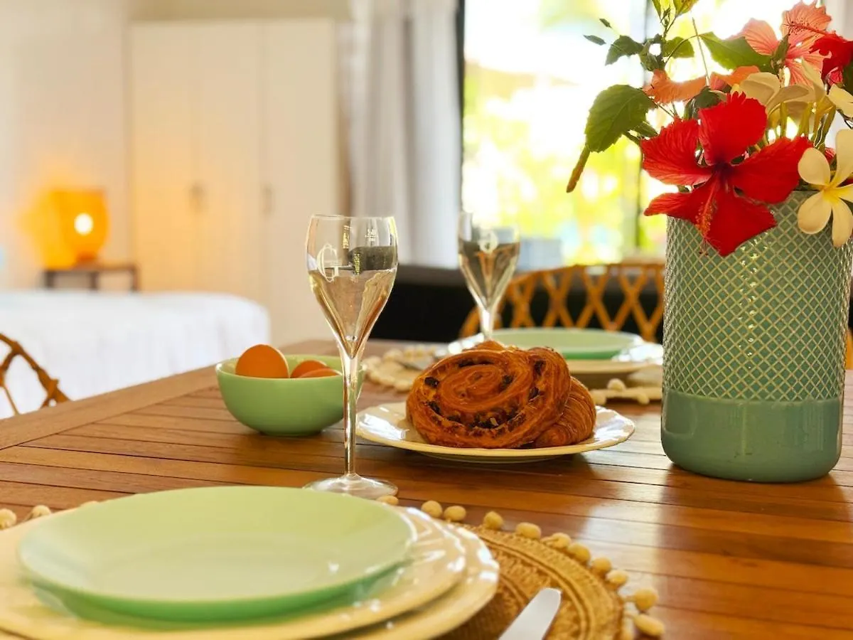 Charming Cozy Beachfront Studio With Parking And Wifi Bora Bora 0*,