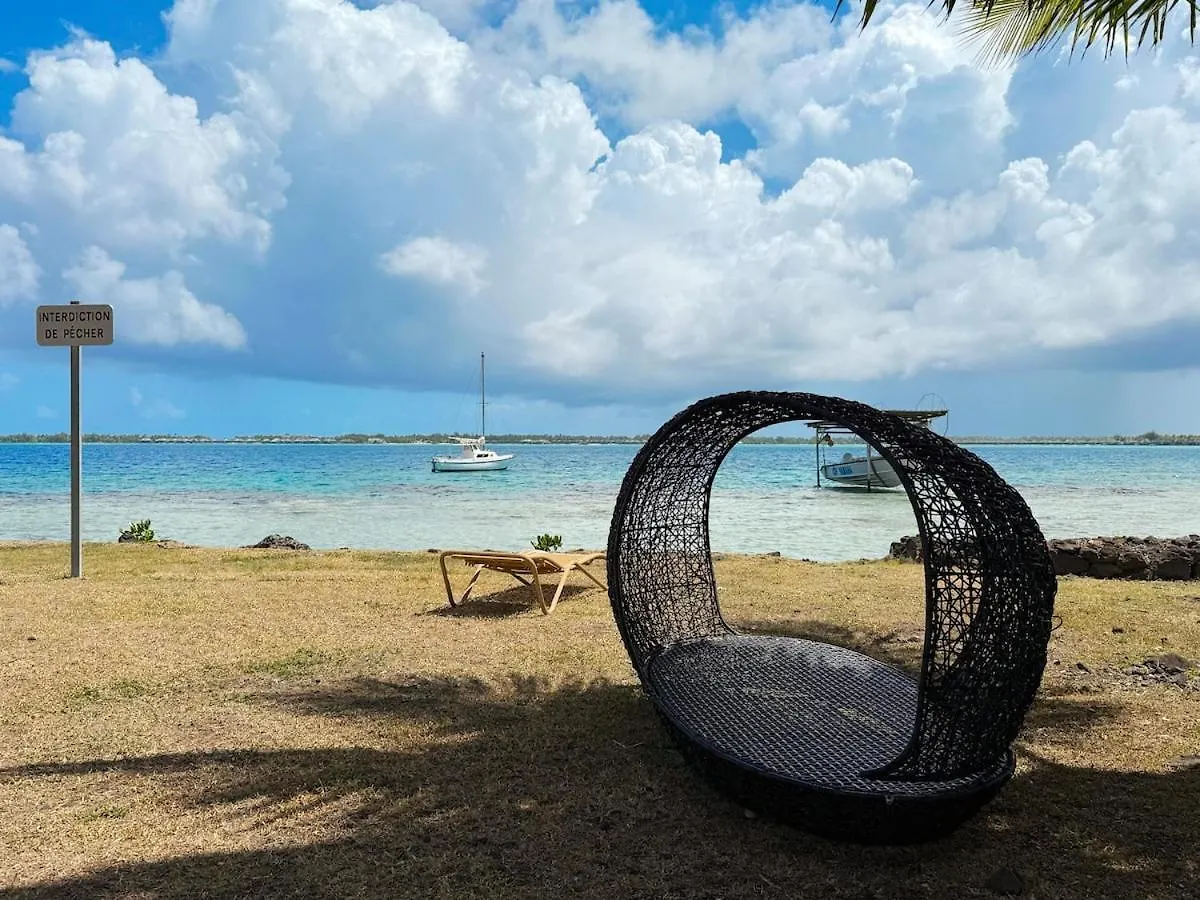 Charming Cozy Beachfront Studio With Parking And Wifi Bora Bora Polinésia Francesa