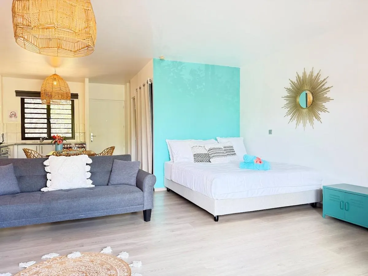 Charming Cozy Beachfront Studio With Parking And Wifi Bora Bora 0*,  Polinésia Francesa