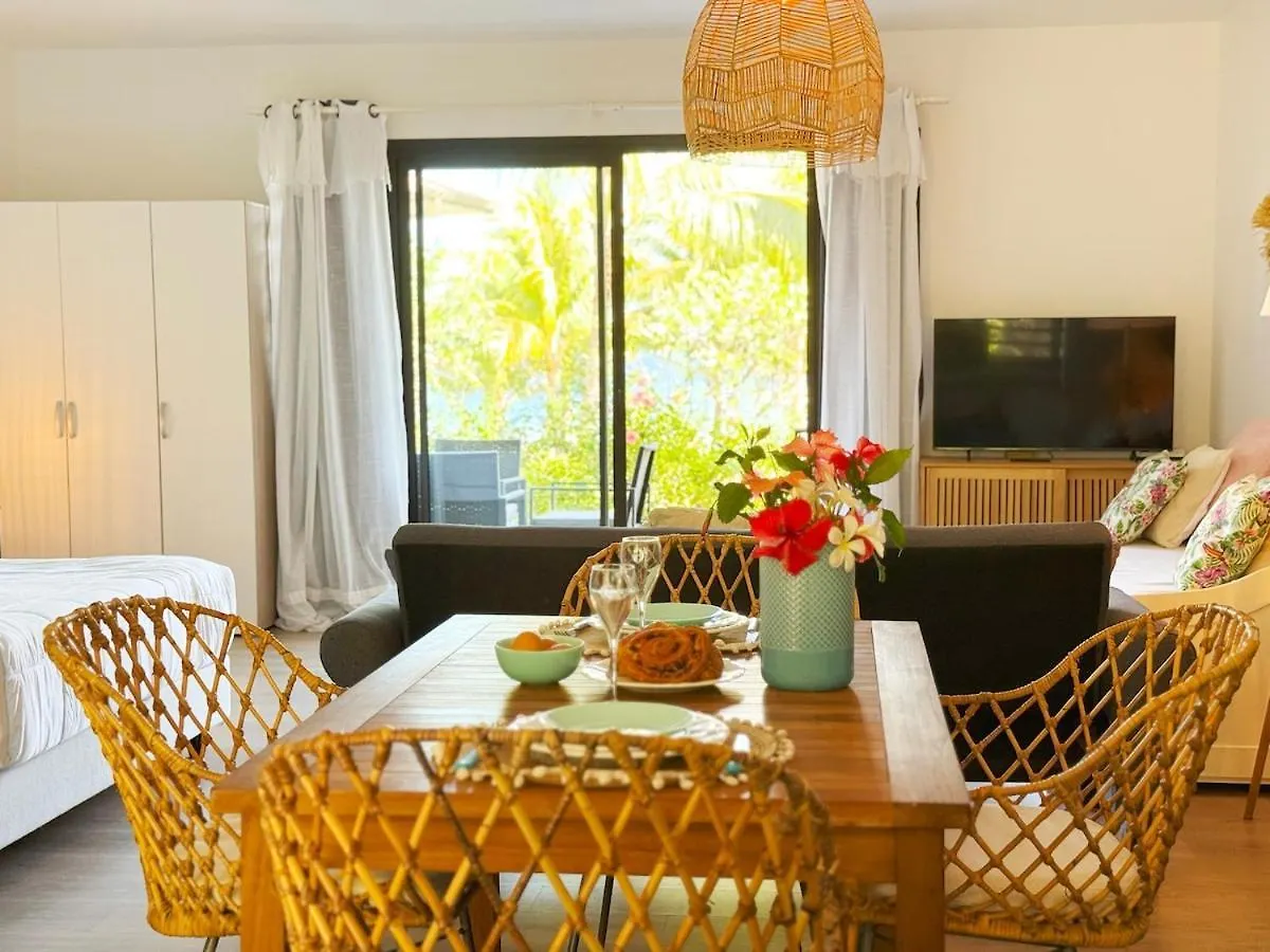 Charming Cozy Beachfront Studio With Parking And Wifi Bora Bora French Polynesia